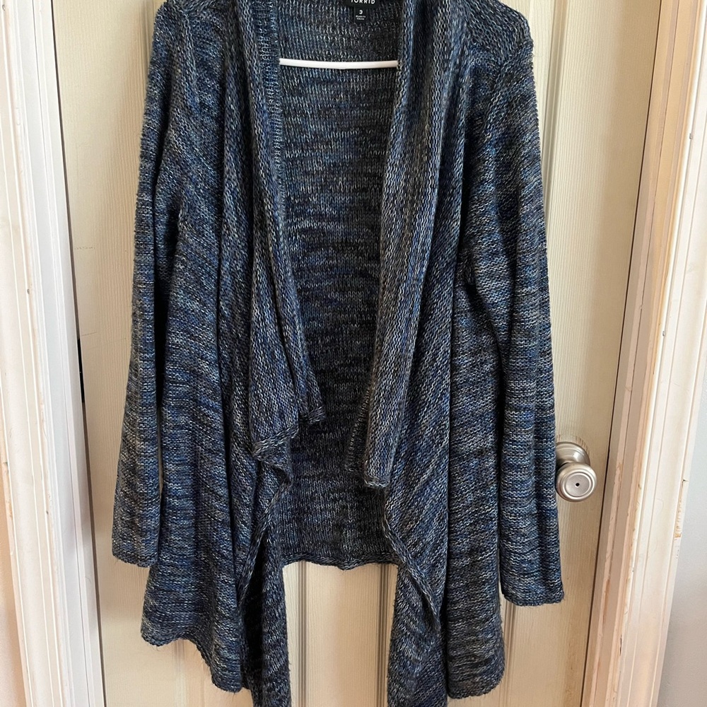 Torrid sweater cardigan